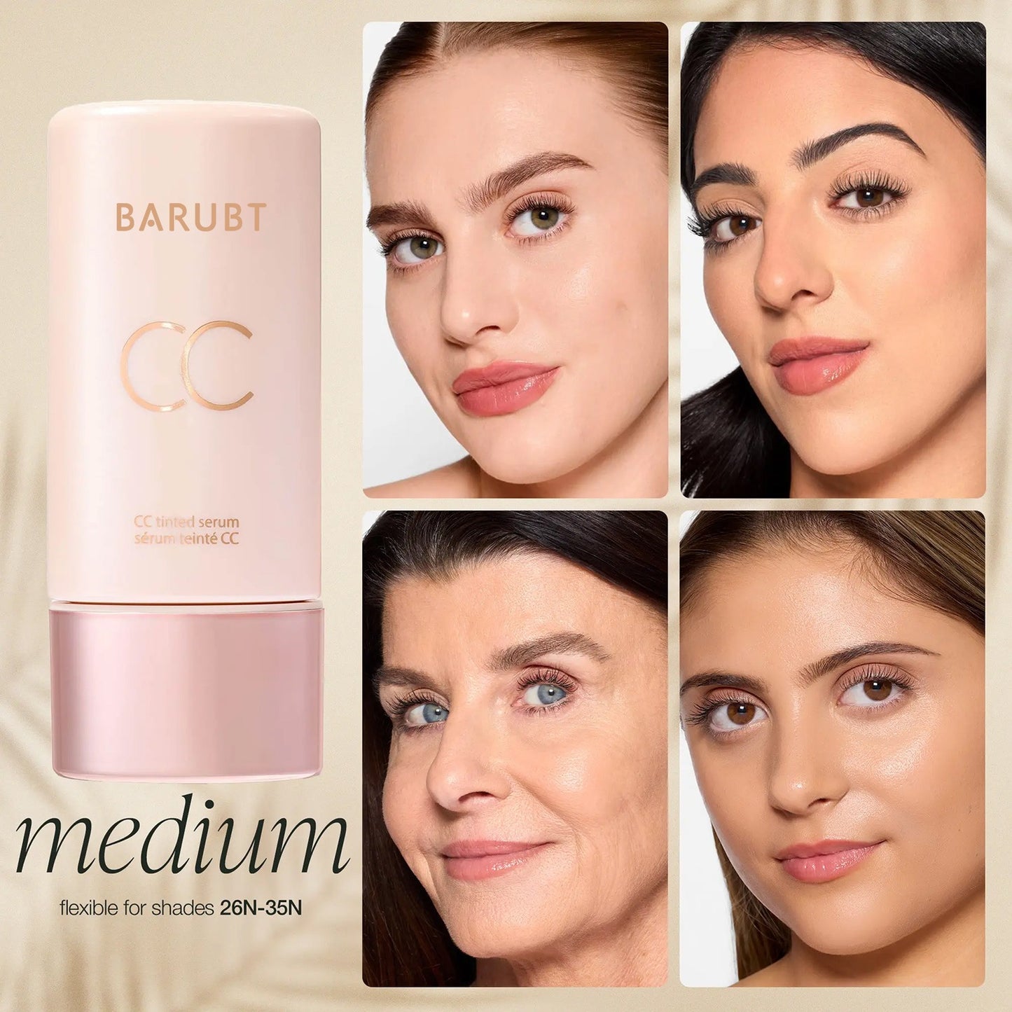 Multi-Tone Colour Correcting CC Serum with 24H Moisture