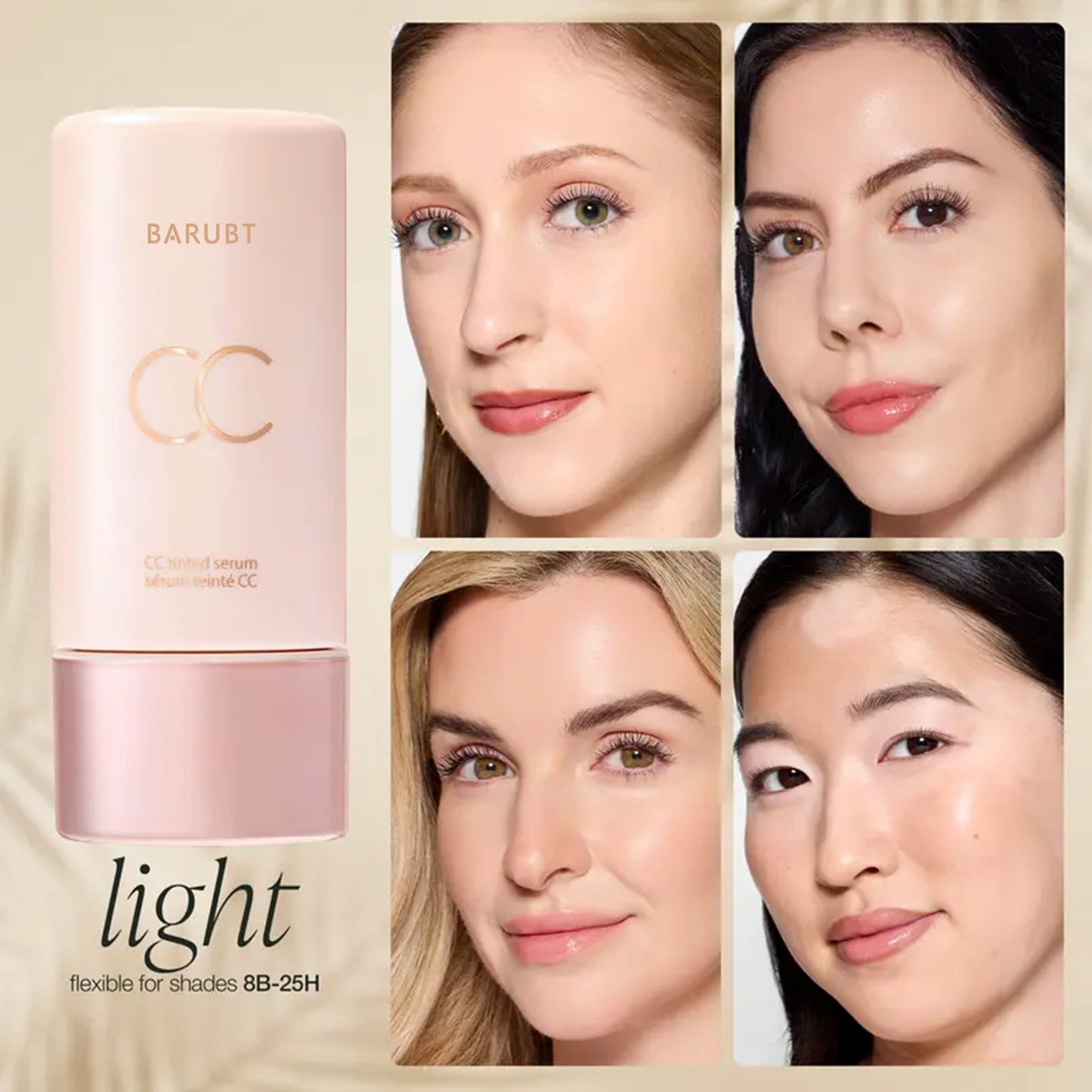 Multi-Tone Colour Correcting CC Serum with 24H Moisture